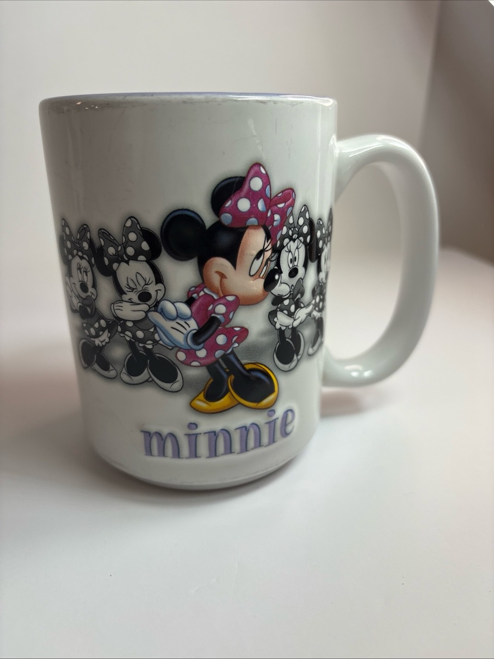 Minnie Mouse Walt Disney World Parks 3D Coffee Mug Cup Disneyland Resort Ceramic